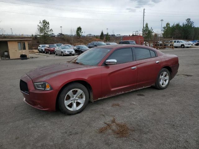 2C3CDXBG6CH111225 - 2012 DODGE CHARGER SE MAROON photo 1
