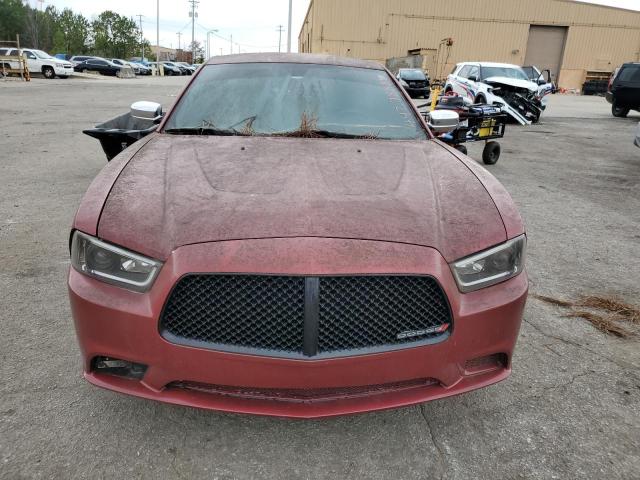 2C3CDXBG6CH111225 - 2012 DODGE CHARGER SE MAROON photo 5