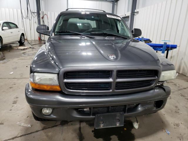 1B4HS28N51F628219 - 2001 DODGE DURANGO GRAY photo 5