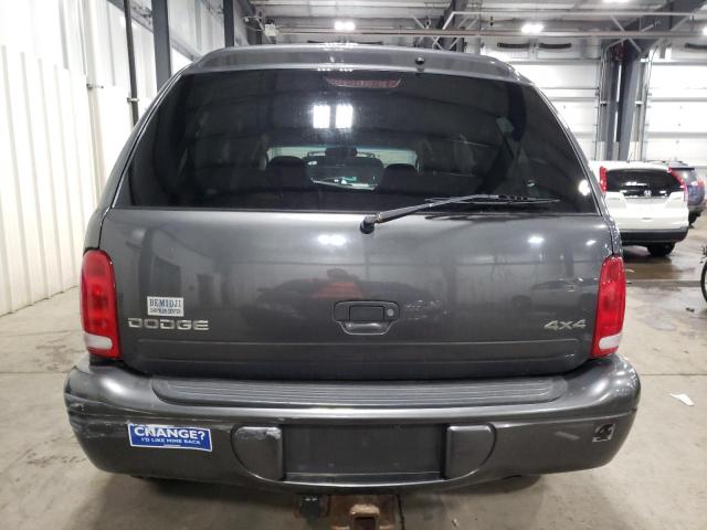 1B4HS28N51F628219 - 2001 DODGE DURANGO GRAY photo 6