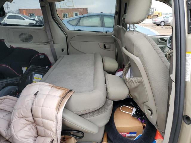 1C4GP45R05B361734 - 2005 CHRYSLER TOWN & COU თაფლისფერი ფოტო 10