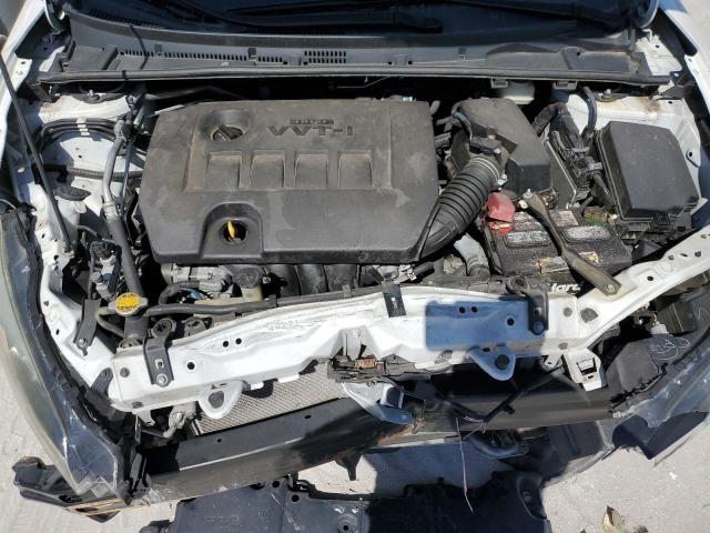 5YFBURHE8HP674674 - 2017 TOYOTA COROLLA L WHITE photo 11