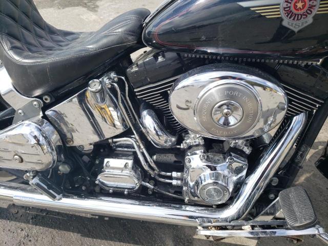 1HD1BXB171Y052448 - 2001 HARLEY-DAVIDSON FLSTFI BLACK photo 7