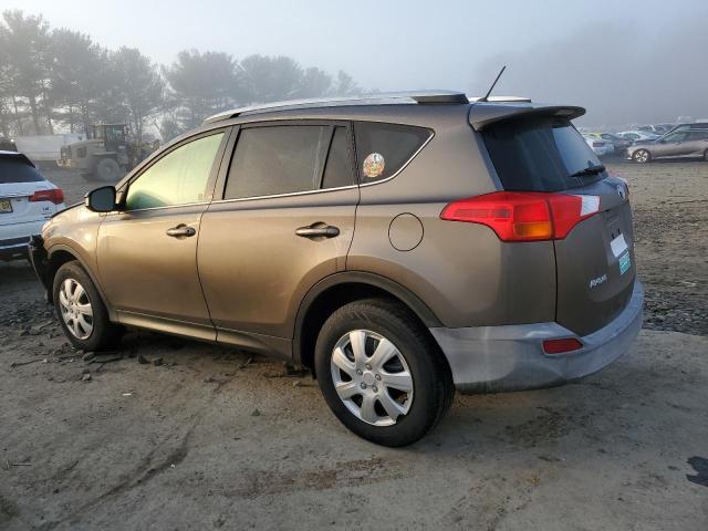 JTMBFREV0D5001240 - 2013 TOYOTA RAV4 LE BROWN photo 2