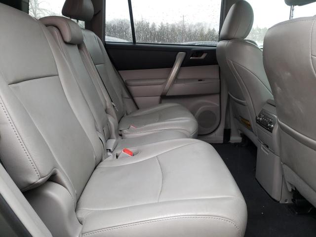 5TDBK3EH2BS041636 - 2011 TOYOTA HIGHLANDER BASE Сұр фото 10