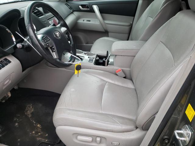 5TDBK3EH2BS041636 - 2011 TOYOTA HIGHLANDER BASE Сұр фото 7