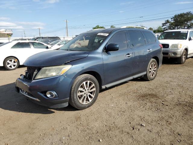 5N1AR2MN0GC628866 - 2016 NISSAN PATHFINDER S 蓝色 照片 1