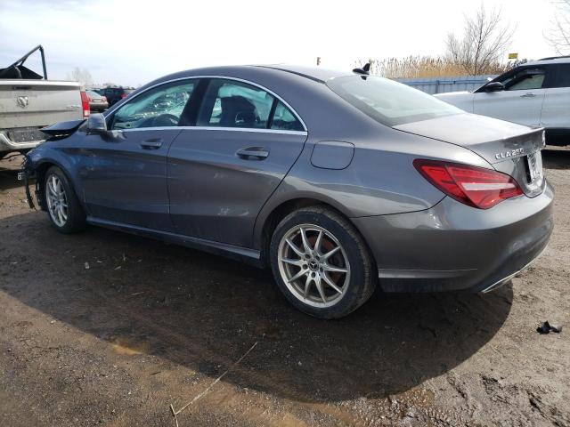 WDDSJ4GB4JN626066 - 2018 MERCEDES-BENZ CLA 250 4MATIC GRAY photo 2