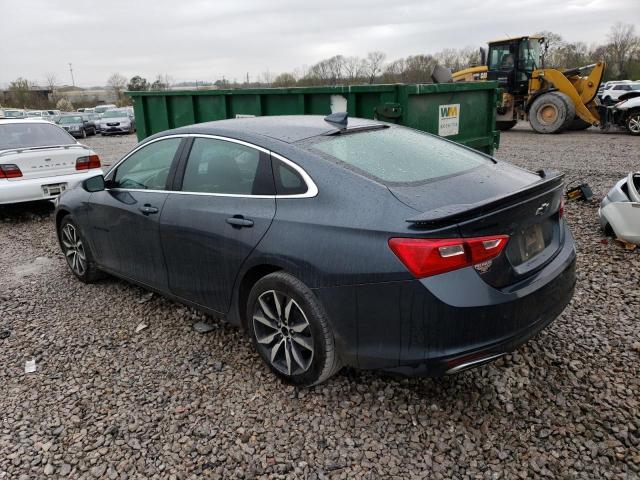 1G1ZG5ST1MF058170 - 2021 CHEVROLET MALIBU RS GRAY photo 2