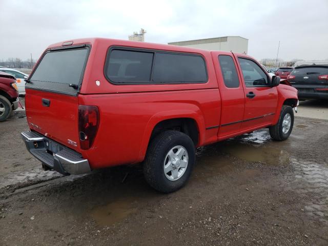 1GTDT196448195453 - 2004 GMC CANYON RED photo 3