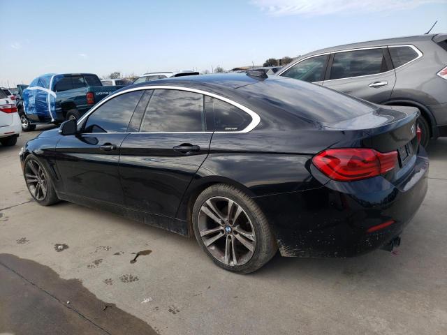 WBA4J1C58KBM17768 - 2019 BMW 430I GRAN COUPE BLACK photo 2