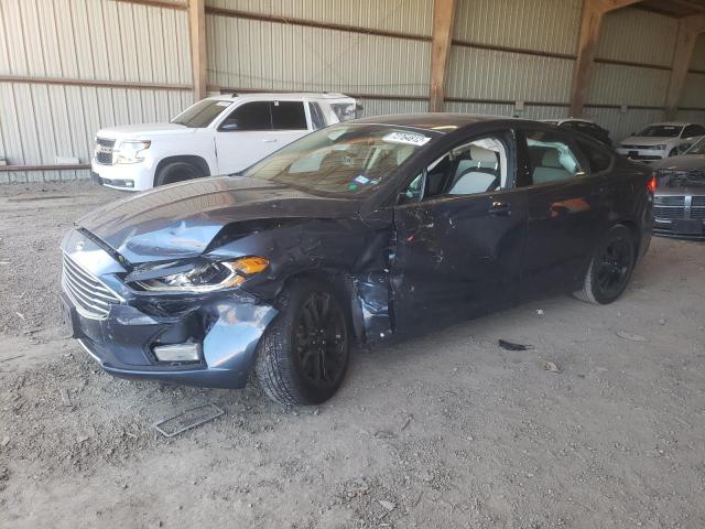 3FA6P0HD7KR239566 - 2019 FORD FUSION SE BLUE photo 1