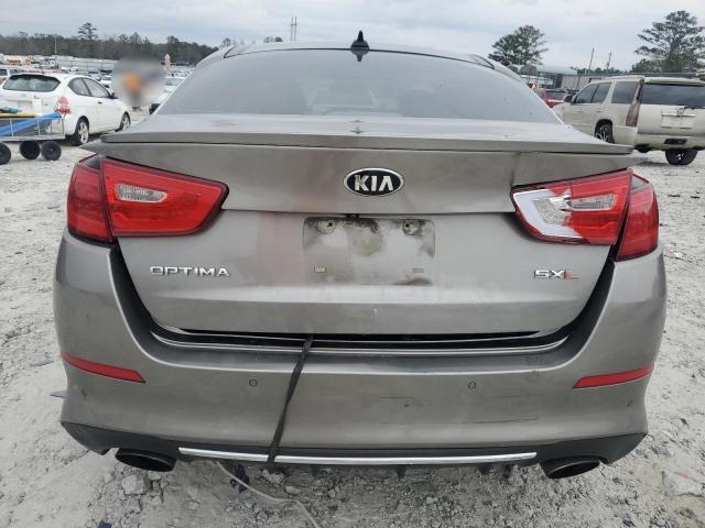 5XXGR4A67FG375776 - 2015 KIA OPTIMA SX GRAY photo 6