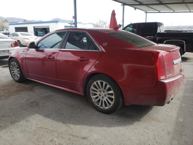 1G6DP5E35D0108054 - 2013 CADILLAC CTS PREMIUM COLLECTION RED photo 2