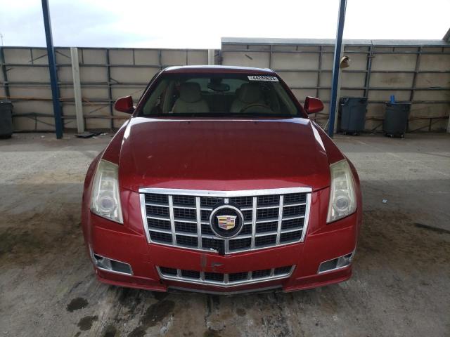 1G6DP5E35D0108054 - 2013 CADILLAC CTS PREMIUM COLLECTION RED photo 5