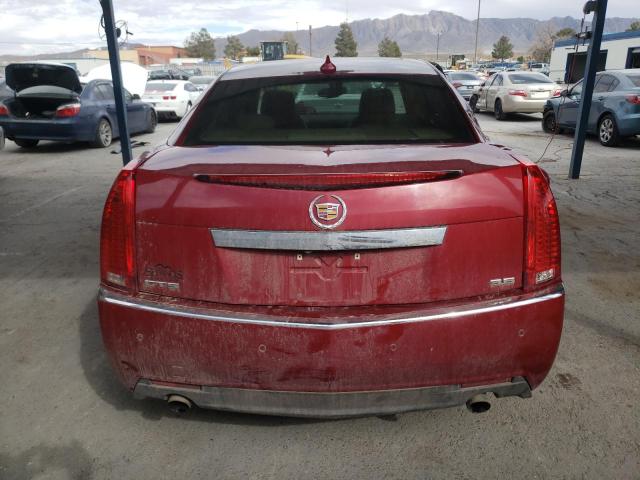 1G6DP5E35D0108054 - 2013 CADILLAC CTS PREMIUM COLLECTION RED photo 6
