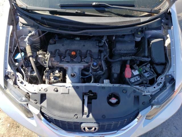 19XFB2F96EE240528 - 2014 HONDA CIVIC EXL SILVER photo 11