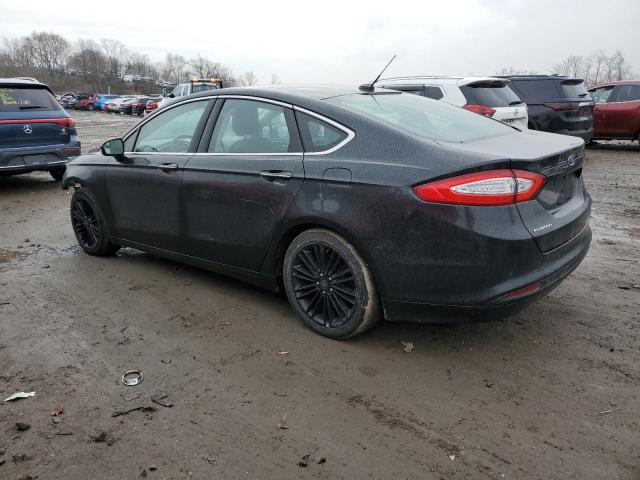 3FA6P0HD3ER281401 - 2014 FORD FUSION SE BLACK photo 2