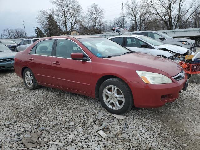 1HGCM56857A089310 - 2007 HONDA ACCORD EX RED photo 4