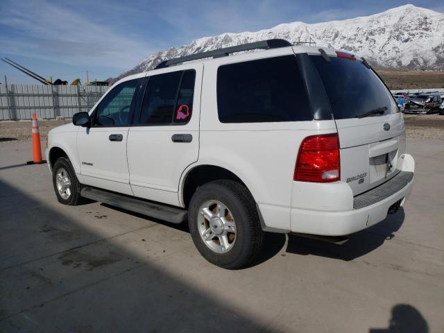 1FMZU73E65UA99561 - 2005 FORD EXPLORER XLT WHITE photo 2