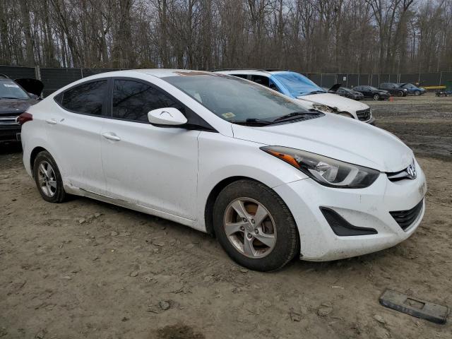 5NPDH4AE3FH579878 - 2015 HYUNDAI ELANTRA SE WHITE photo 4