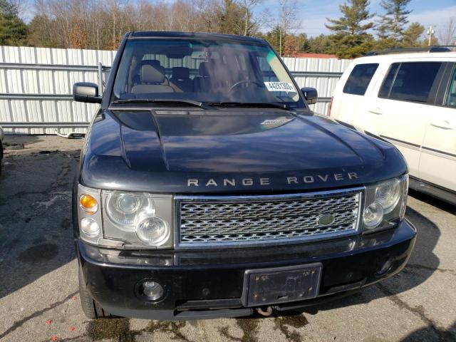 SALME114X5A182990 - 2005 LAND ROVER RANGE ROVE HSE BLACK photo 5