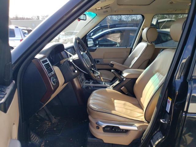 SALME114X5A182990 - 2005 LAND ROVER RANGE ROVE HSE BLACK photo 7