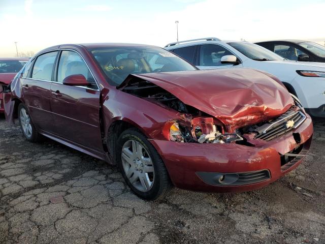 2G1WG5EK2B1243922 - 2011 CHEVROLET IMPALA LT RED photo 4