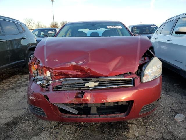 2G1WG5EK2B1243922 - 2011 CHEVROLET IMPALA LT RED photo 5