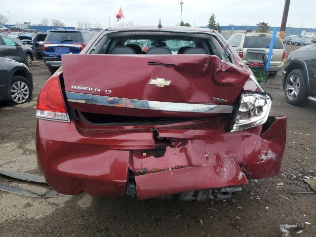 2G1WG5EK2B1243922 - 2011 CHEVROLET IMPALA LT RED photo 6