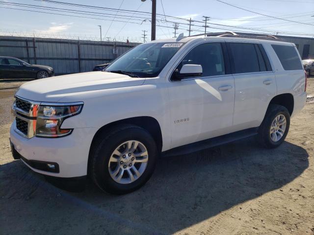 1GNSCBKC3HR394188 - 2017 CHEVROLET TAHOE C1500 LT WHITE photo 1