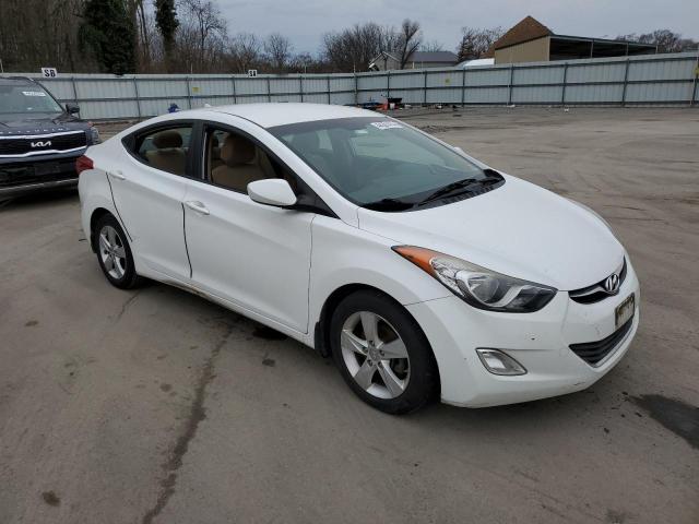 5NPDH4AE2DH425420 - 2013 HYUNDAI ELANTRA GLS WHITE photo 4