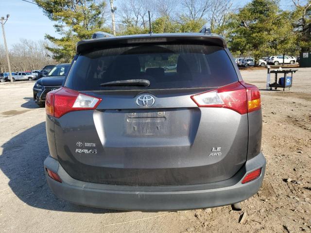 2T3BFREV0EW159345 - 2014 TOYOTA RAV4 LE GRAY photo 6