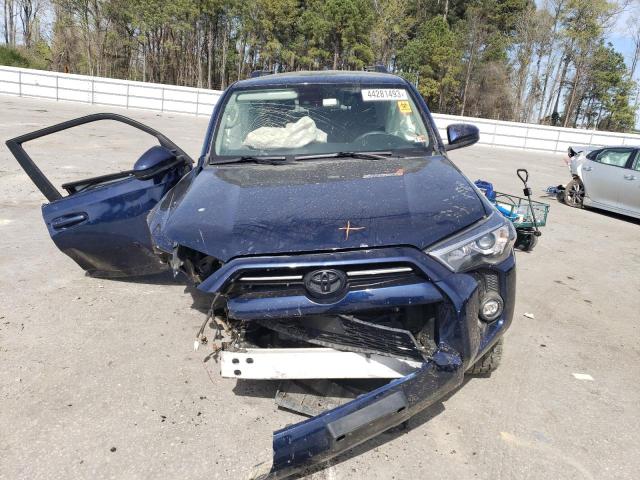 JTEMU5JR5M5891391 - 2021 TOYOTA 4RUNNER SR5/SR5 PREMIUM 蓝色 照片 5