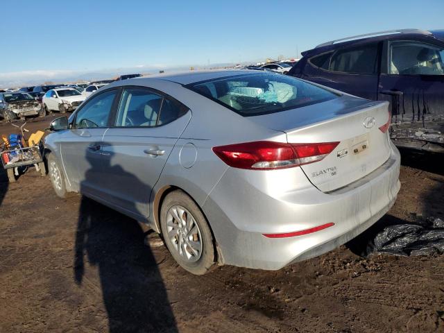 5NPD74LF2JH334491 - 2018 HYUNDAI ELANTRA SE SILVER photo 2