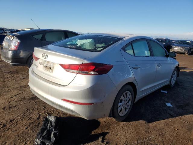 5NPD74LF2JH334491 - 2018 HYUNDAI ELANTRA SE SILVER photo 3