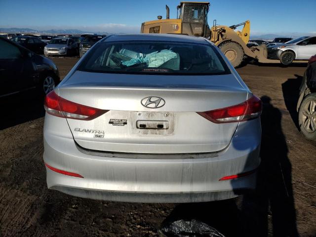 5NPD74LF2JH334491 - 2018 HYUNDAI ELANTRA SE SILVER photo 6