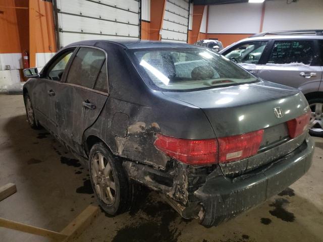 1HGCM66555A803297 - 2005 HONDA ACCORD EX BLACK photo 2