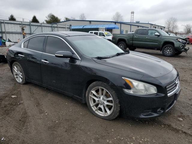 1N4AA51E39C834967 - 2009 NISSAN MAXIMA S BLACK photo 4