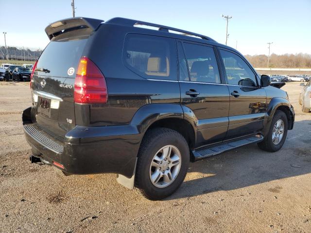 JTJBT20X350082884 - 2005 LEXUS GX 470 BLACK photo 3