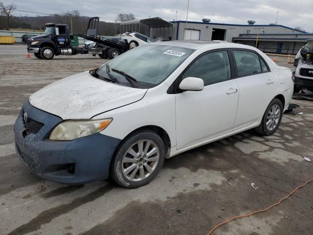 1NXBU40E29Z088888 - 2009 TOYOTA COROLLA BASE WHITE photo 1