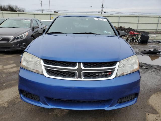 1C3CDZAB1EN116764 - 2014 DODGE AVENGER SE BLUE photo 5