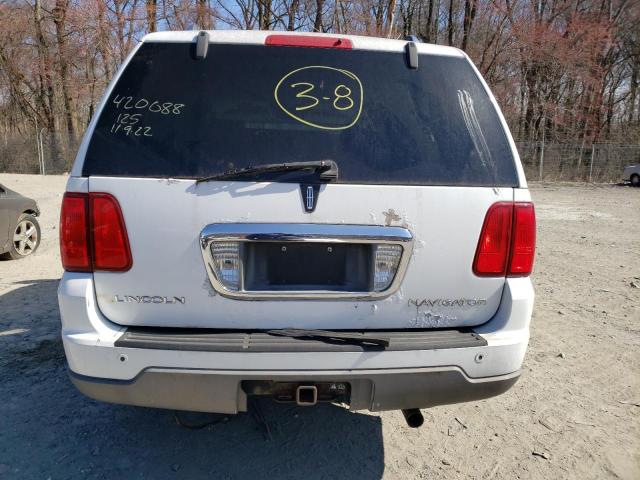 5LMFU28R04LJ06085 - 2004 LINCOLN NAVIGATOR 白色 照片 6
