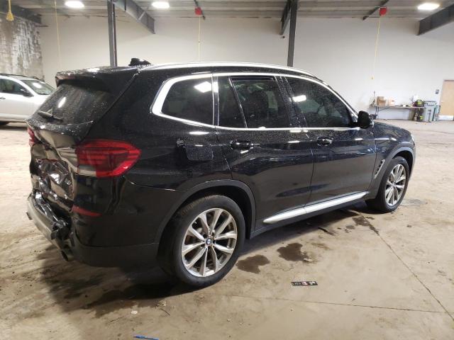 5UXTR9C56JLD67064 - 2018 BMW X3 XDRIVE30I BLACK photo 3