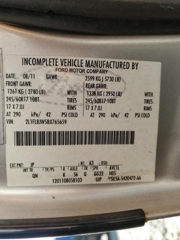 2L1FL8JW5BX765659 - 2011 LINCOLN TOWN CAR EXECUTIVE SILVER photo 13