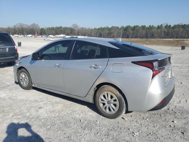 JTDKARFU2K3083338 - 2019 TOYOTA PRIUS SILVER photo 2