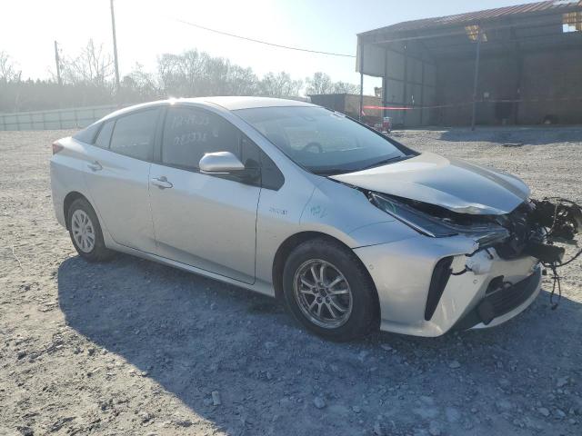 JTDKARFU2K3083338 - 2019 TOYOTA PRIUS SILVER photo 4