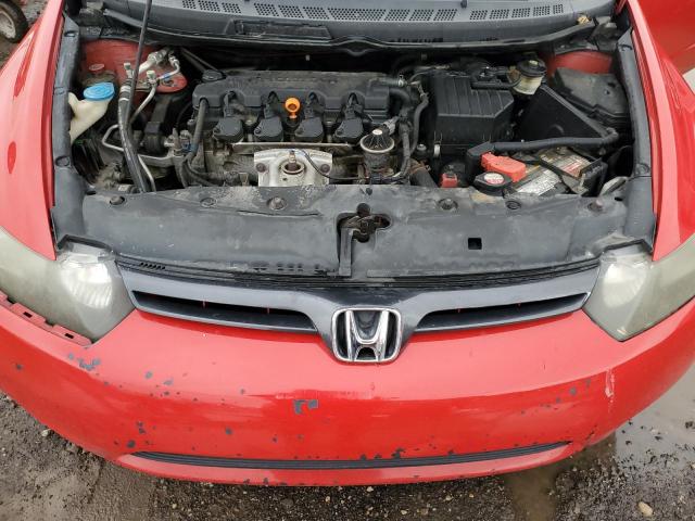 2HGFG12806H558340 - 2006 HONDA CIVIC EX RED photo 11