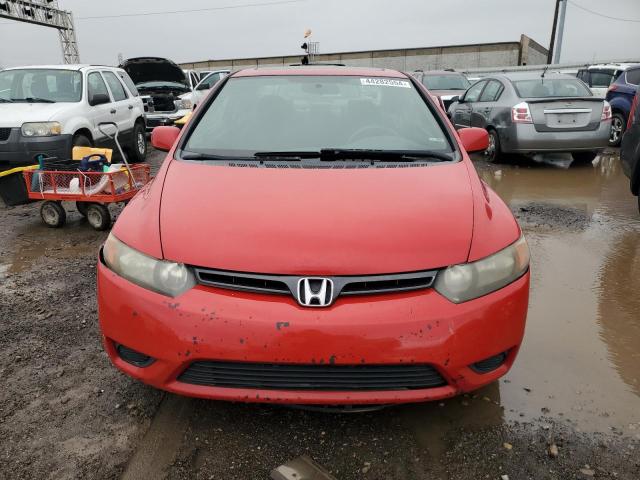 2HGFG12806H558340 - 2006 HONDA CIVIC EX RED photo 5