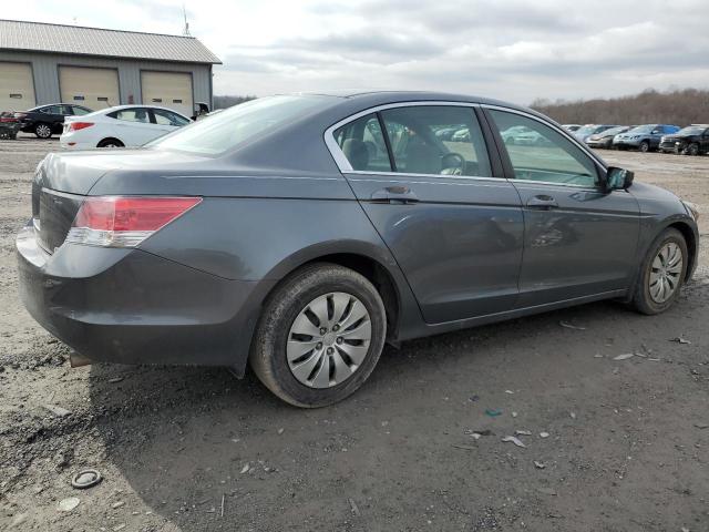 1HGCP26369A100652 - 2009 HONDA ACCORD LX GRAY photo 3